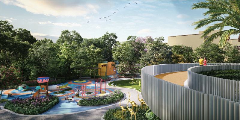 Suncity Monarch - 1.75 Lakh Sq.Ft. Grand Clubhouse